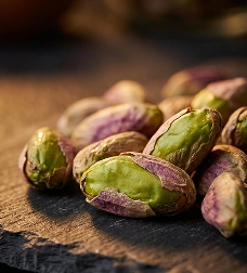 Shelled pistachio kernels